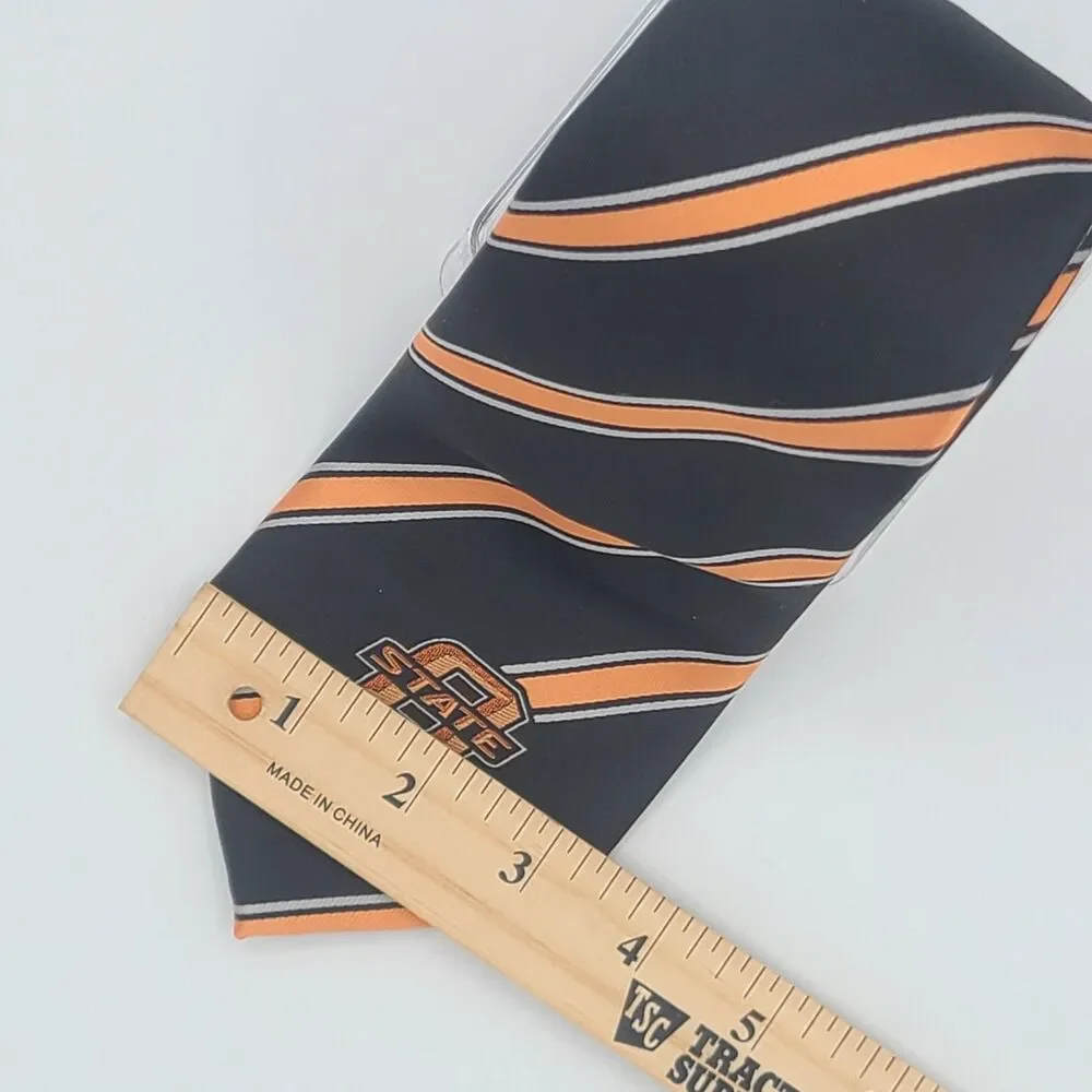 Oklahoma State Cowboys Stripe Tie 58
